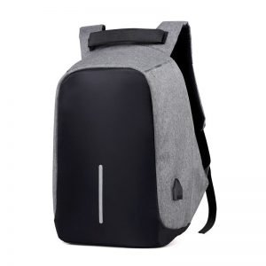 Anti-theft USB Backpack with Reflective Detail